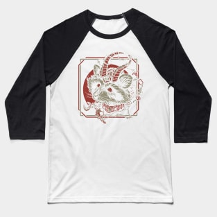 Racoon Gothic Baseball T-Shirt